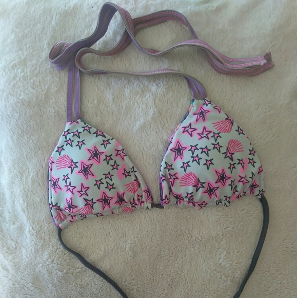 Maaji zebras and stars reversible bikini top 🌠 - Picture 7 of 8